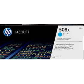 Originales laser TONER HP Nº 508X CF361X LASERJET MFP-M552/553/577 CIAN 9.500 PÁG.