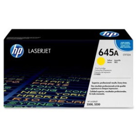Originales laser TONER HP Nº 645A C9732A LASERJET COLOR 5500 AMARILLO 12.000 PÁG.