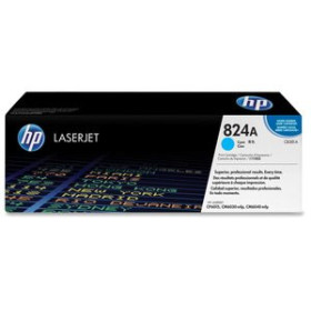Originales laser TONER HP Nº 824A CB381A LASERJET COLOR CP6015/CM6030MFP/CM6040MFP CIAN 21.000 PÁG.