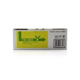 Originales laser TONER KYOCERA-MITA 1T02KTANL0 TK-580Y FS-5150DN P6021CDN AMARILLO (3.500 pág.)