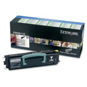 Originales laser TONER LEXMARK X203A11G X203/203N/204/204N NEGRO (2.500 PÁG.)