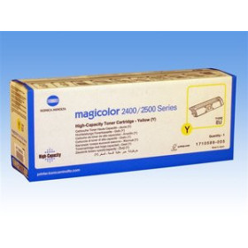Originales laser TONER MINOLTA MAGIC COLOR 2400W AMARILLO ALTA CAPACIDAD (4.500 páginas) REF. A00W132