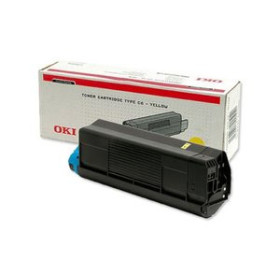 Originales laser TONER OKI C3100 AMARILLO (3.000 PAG.) TYPE C6L