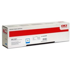 Originales laser TONER OKI 44633003 C801N/801DN/820N/820DN CIAN 7.300 PÁG