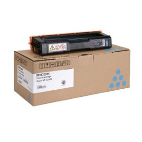 Originales laser TONER RICOH AFICIO SPC222SF/SPC240SF/SPC221SF 407645 CYAN (2.000 Paginas)