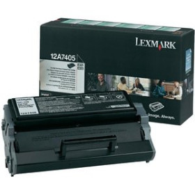 Originales laser UNID.IMPRESION LEXMARK 12A7405 NEGRO E321/323 RETB. A.R. (6.000 PAG.)