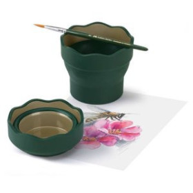 Pinceles y accesorios de pintura VASO PARA AGUA FABER CASTELL CLIC&GO