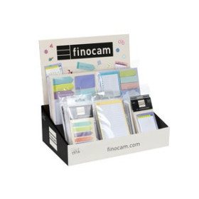 Agendas escolares ACCESORIOS FINOCAM ORGANIZACIÓN PERSONAL SURTIDO EXPOSITOR DE 83