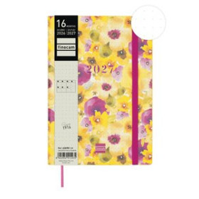 Agendas anuales AGENDA ANUAL (2026-27) FINOCAM 16 MESES INTERNACIONAL DOTTED COSIDA S/V APAIS. Y10 140x204 con GOMA BLOOM