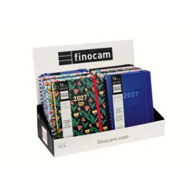 Agendas anuales AGENDA ANUAL (2026-27) FINOCAM 16 MESES VITAE+TEMPUS SURTIDO EXPOSITOR de 12