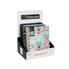 Agendas anuales AGENDA ANUAL (2026-27) FINOCAM 16 MESES VITAE+TEMPUS SURTIDO EXPOSITOR de 6