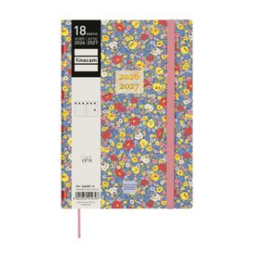 Agendas anuales AGENDA ANUAL (2026-27) FINOCAM 18 MESES INTERNACIONAL MARA COSIDA tapa EXTRADURA S/V Y10 140x204 con GOMA GIRL