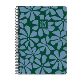 Agendas anuales AGENDA ANUAL (2026-27) MIQUELRIUS CATALAN 18 MESES ESPIRAL tapa EXTRA PLUS 4º 155x213 S/V APAIS. GEO GARDEN