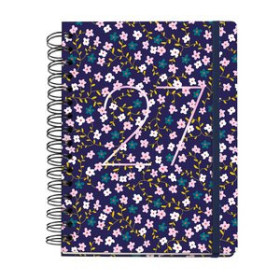 Agendas anuales AGENDA ANUAL (2026-27) MIQUELRIUS 18 MESES WIRE-O tapa EXTRA PLUS 4º 156x213 S/V APAIS. LILAC PETITE