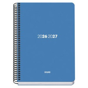 Agendas escolares AGENDA ESCOLAR (2026-27) DOHE BASIC ELEMENT ESPIRAL tapa PP A5 D/P con GOMA AZUL