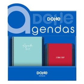 Agendas escolares AGENDA ESCOLAR (2026-27) DOHE BASIC SURTIDO EXPOSITOR DE 25