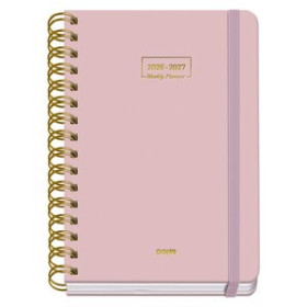 Agendas escolares AGENDA ESCOLAR (2026-27) DOHE PREMIUM WIRE-O tapa EXTRA A5 D/P con GOMA ROSA