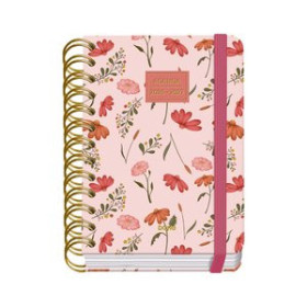 Agendas escolares AGENDA ESCOLAR (2026-27) DOHE PREMIUM WIRE-O tapa EXTRA A6 D/P con GOMA BELLE