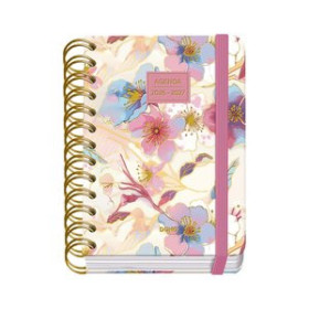 Agendas escolares AGENDA ESCOLAR (2026-27) DOHE PREMIUM WIRE-O tapa EXTRA A6 D/P con GOMA MAGNOLIA