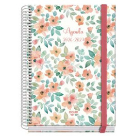Agendas escolares AGENDA ESCOLAR (2026-27) DOHE PRIME ESPIRAL tapa EXTRA A5 D/P con GOMA CANDY