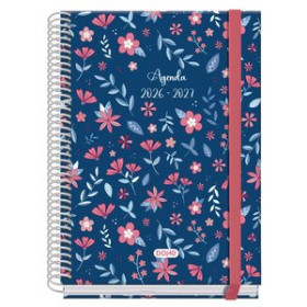 Agendas escolares AGENDA ESCOLAR (2026-27) DOHE PRIME ESPIRAL tapa EXTRA A5 S/V con GOMA LOVELY