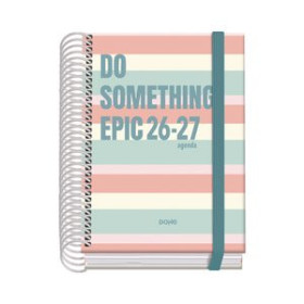 Agendas escolares AGENDA ESCOLAR (2026-27) DOHE PRIME ESPIRAL tapa EXTRA A6 D/P con GOMA EPIC