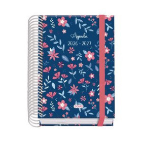 Agendas escolares AGENDA ESCOLAR (2026-27) DOHE PRIME ESPIRAL tapa EXTRA A6 D/P con GOMA LOVELY
