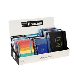 Agendas anuales AGENDA ESCOLAR (2026-27) FINOCAM CATALAN C2450 SURTIDO EXPOSITOR de 45