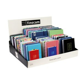 Agendas anuales AGENDA ESCOLAR (2026-27) FINOCAM CATALAN C2900 SURTIDO EXPOSITOR de 90