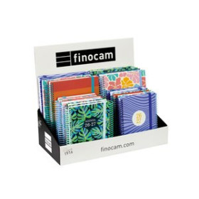 Agendas anuales AGENDA ESCOLAR (2026-27) FINOCAM CATALAN DIVA ASSORTIMENT EXPOSITOR DE 15