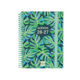 Agendas anuales AGENDA ESCOLAR (2026-27) FINOCAM CATALAN DIVA ESPIRAL tapa EXTRADURA S/V APAIS. 8º 120x164 SELVA