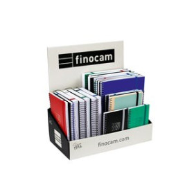 Agendas anuales AGENDA ESCOLAR (2026-27) FINOCAM CATALAN ESPIR ASSORTIMENT EXPOSITOR DE 22