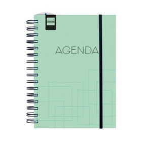 Agendas anuales AGENDA ESCOLAR (2026-27) FINOCAM CATALAN INSTITUT WIRE-O tapa PP S/V 4º 155x215 con GOMA TURQUESA