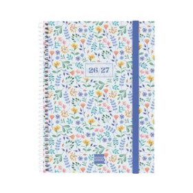 Agendas anuales AGENDA ESCOLAR (2026-27) FINOCAM CATALAN SECUNDARIA ESPIRAL tapa PP S/V APAIS. 4º 155x212 con GOMA FIORI