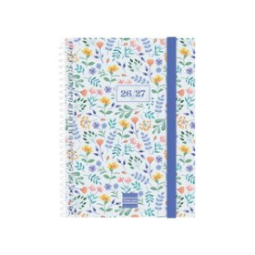 Agendas anuales AGENDA ESCOLAR (2026-27) FINOCAM CATALAN SECUNDARIA ESPIRAL tapa PP S/V APAIS. 8º 120x164 con GOMA FIORI