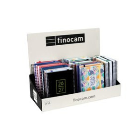 Calendarios murales y sobremesa AGENDA ESCOLAR (2026-27) FINOCAM C2260 8º SURTIDO EXPOSITOR de 26