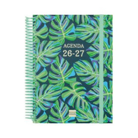Calendarios murales y sobremesa AGENDA ESCOLAR (2026-27) FINOCAM DIVA ESPIRAL tapa EXTRADURA D/P 4º 155x212 SELVA
