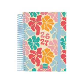 Calendarios murales y sobremesa AGENDA ESCOLAR (2026-27) FINOCAM DIVA ESPIRAL tapa EXTRADURA D/P 8º 120x164 SPRING