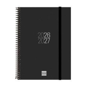 Calendarios murales y sobremesa AGENDA ESCOLAR (2026-27) FINOCAM ESPIR ESPIRAL tapa PP S/V APAIS. E10 155x212 con GOMA NEGRO