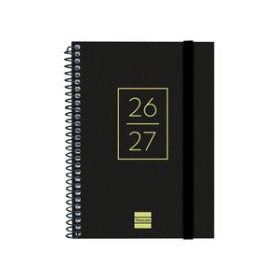 Agendas anuales AGENDA ESCOLAR (2026-27) FINOCAM EUSKERA SECUNDARIA ESPIRAL tapa PP S/V APAIS. 8º 120x164 con GOMA NEGRO