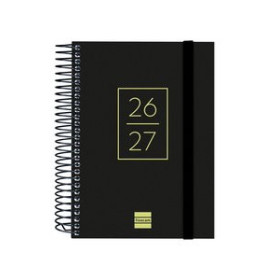 Calendarios murales y sobremesa AGENDA ESCOLAR (2026-27) FINOCAM SECUNDARIA ESPIRAL tapa PP D/P 8º 120x164 con GOMA NEGRO
