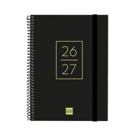 Calendarios murales y sobremesa AGENDA ESCOLAR (2026-27) FINOCAM SECUNDARIA ESPIRAL tapa PP S/V APAIS. 4º 155x212 con GOMA NEGRO