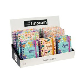 Calendarios murales y sobremesa AGENDA ESCOLAR (2026-27) FINOCAM TRENDY SURTIDO EXPOSITOR DE 20