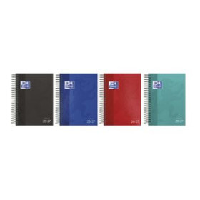 Agendas escolares AGENDA ESCOLAR (2026-27) OXFORD SCHOOL ESPIRAL tapa EXTRADURA 8º D/P SURTIDO (4 col.)