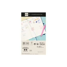 Agendas escolares BLOC DE PEGATINAS FINOCAM F11 FUN (363 ud.)