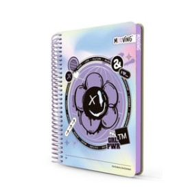 Blocs espiral tapa PP BLOC MOOVING PREMIUM tapa DURA 12x14