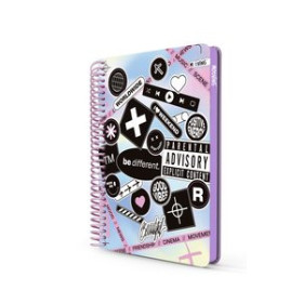 Blocs espiral tapa PP BLOC MOOVING PREMIUM tapa DURA 27