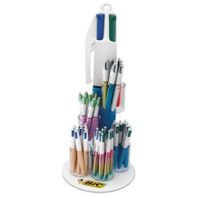 Bolígrafos de colores BOLIGRAFO BIC 4 COLORES EXPOSITOR DE 60