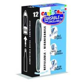 Bolígrafos y rollers borrables BOLIGRAFO CARIOCA RE-DO BORRABLE AZUL