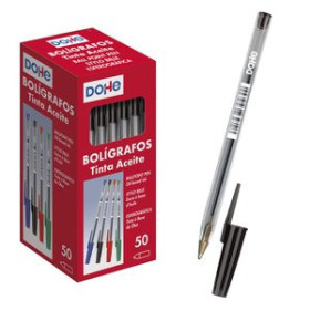 Bolígrafos BOLIGRAFO DOHE BASIC 1.0 mm NEGRO